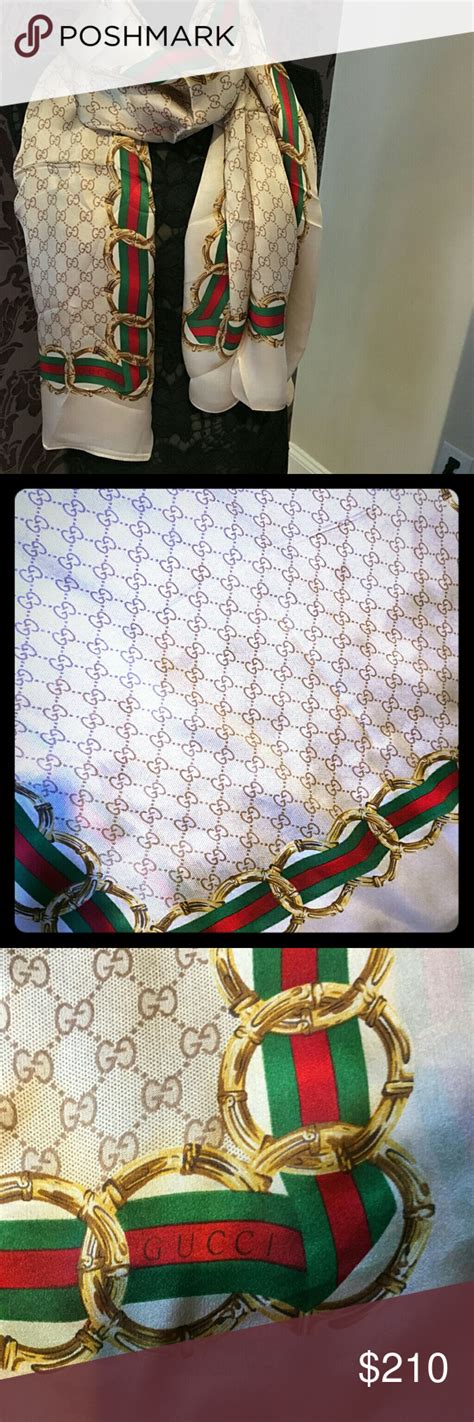 cream gucci scarf|gucci scarf buy online.